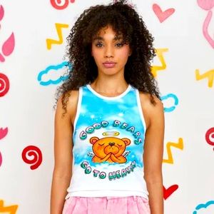 Teddy Fresh x Gentle Thrills collab tank top